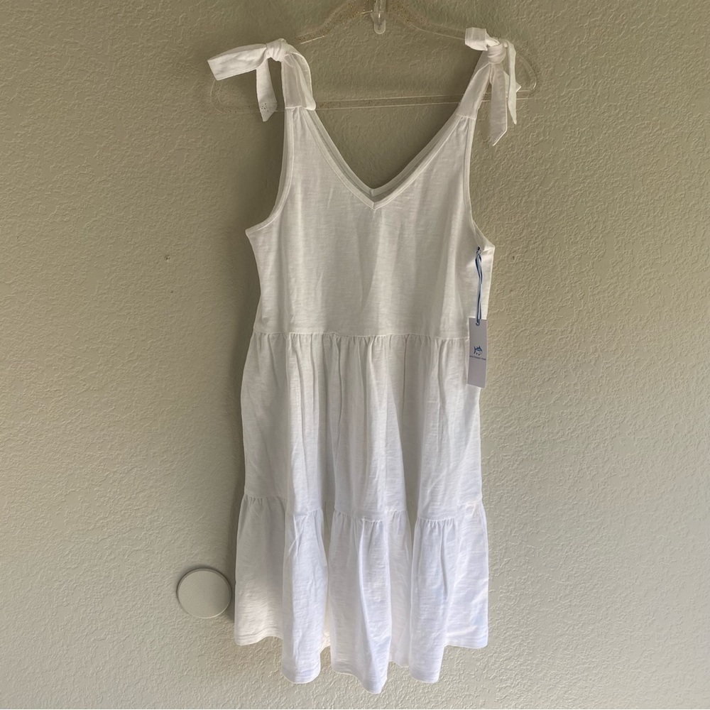 Southern Tide Tiered Tank Dress Coverup